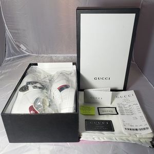 Men’s Gucci Ace  Sneaker with Dionysus buckle 8